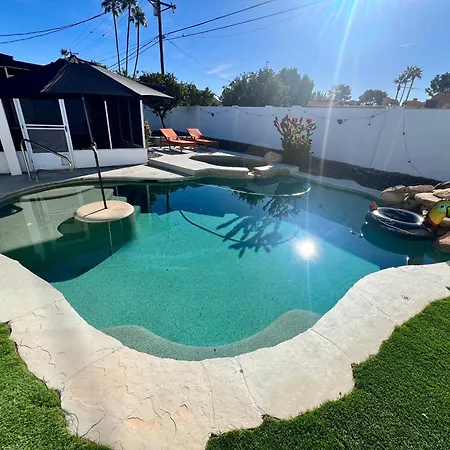 Villa Cactus On Palm 4Br W Private Pool
